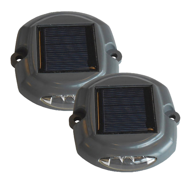 Dock Edge Docklite Solar Dock & Deck Light - 2-Pack [DE96262F]